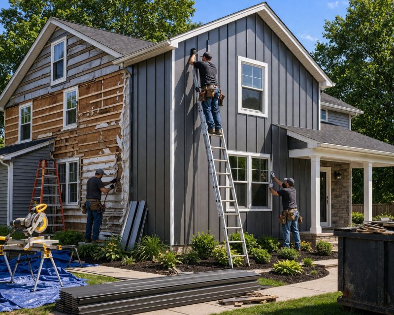 Damaged Siding Replacement in Norwalk, CT
