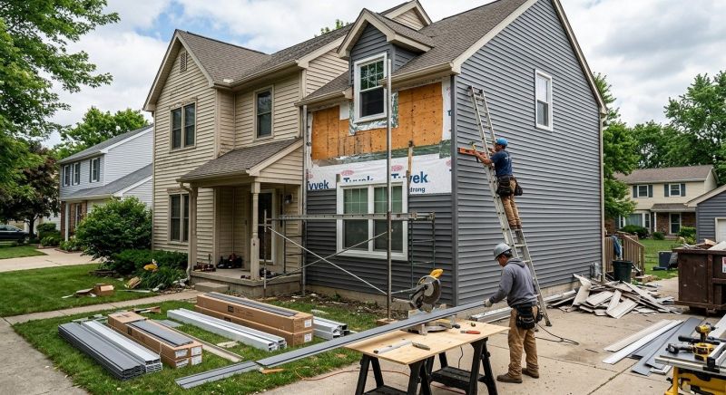 House Siding Replacement in Danbury, CT